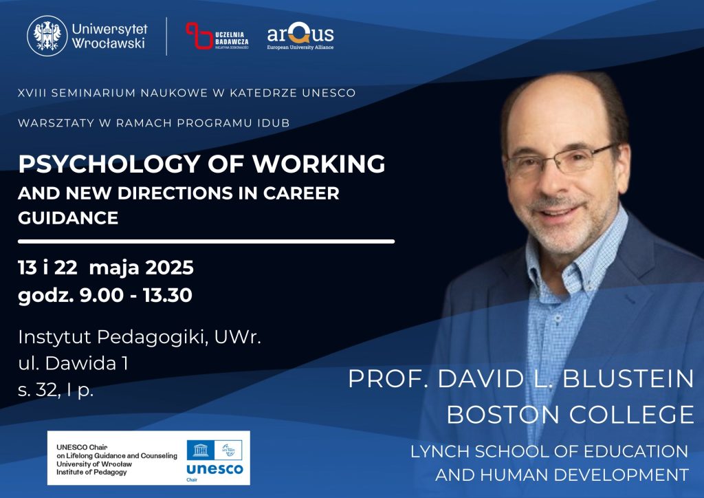Prof. Blustein - warsztaty